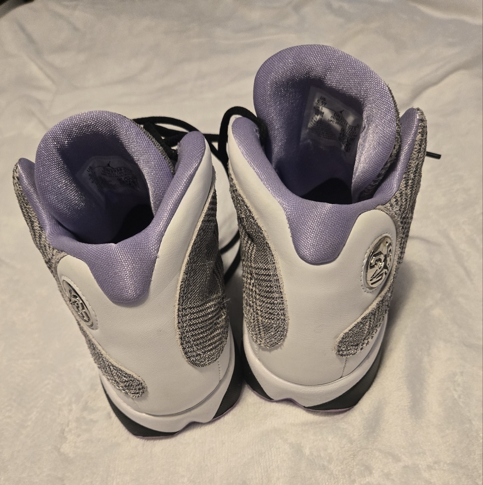 Jordan 13Retro Houndstooth Size 5.5 Color Grey/Purple - Picture 8 of 14